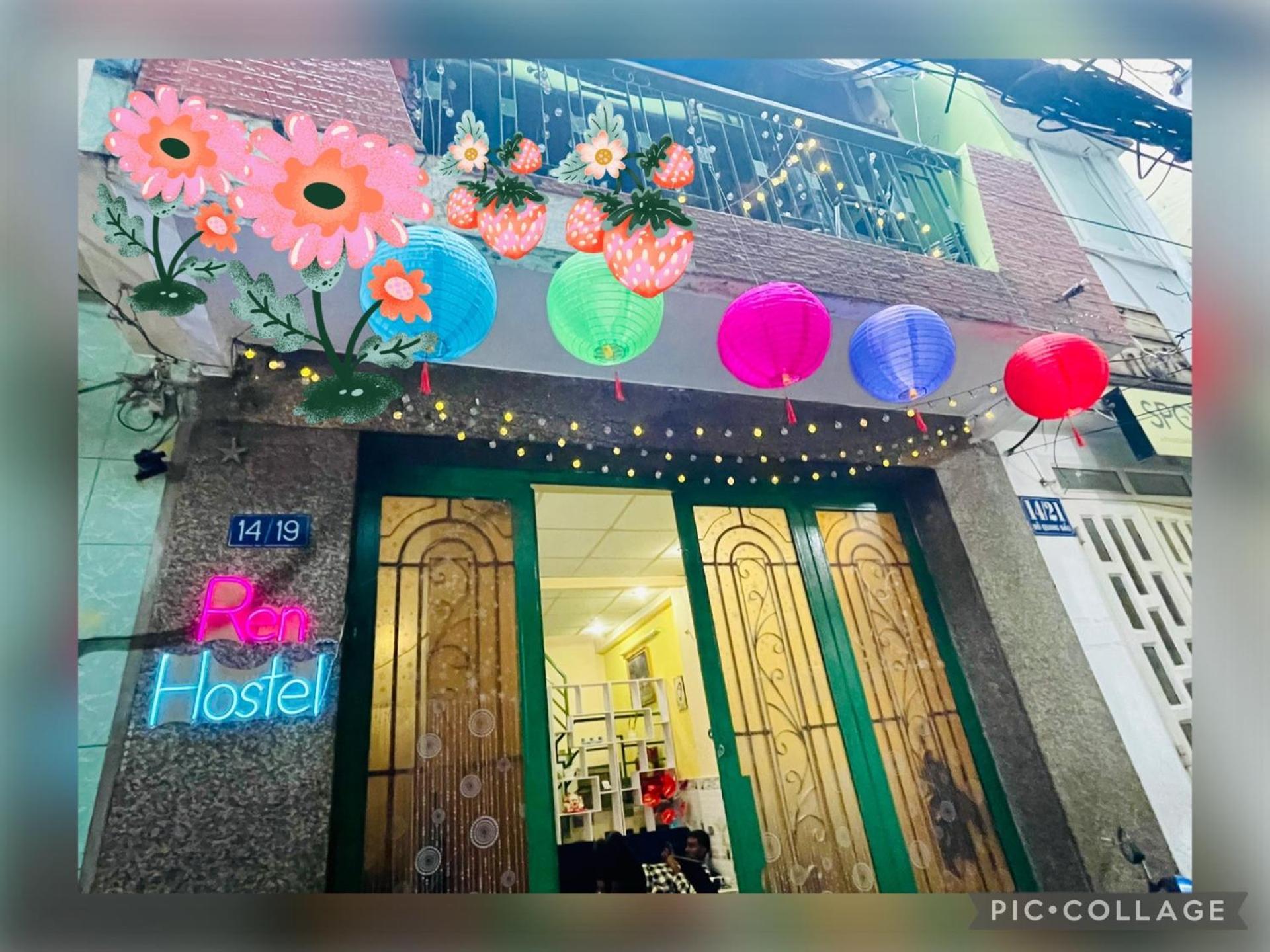 花ren Hostel Ho Chi Minh-byen Eksteriør bilde